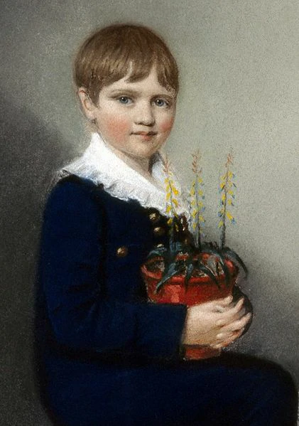 چارلز داروین هفت ساله