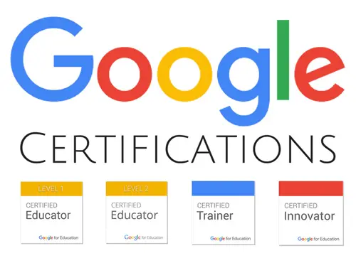 گواهی‌های آموزشی گوگل