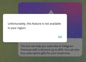 خطای تلگرام برای ایرانی‌ها