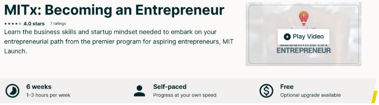 دوره ۲ - Becoming an Entrepreneur